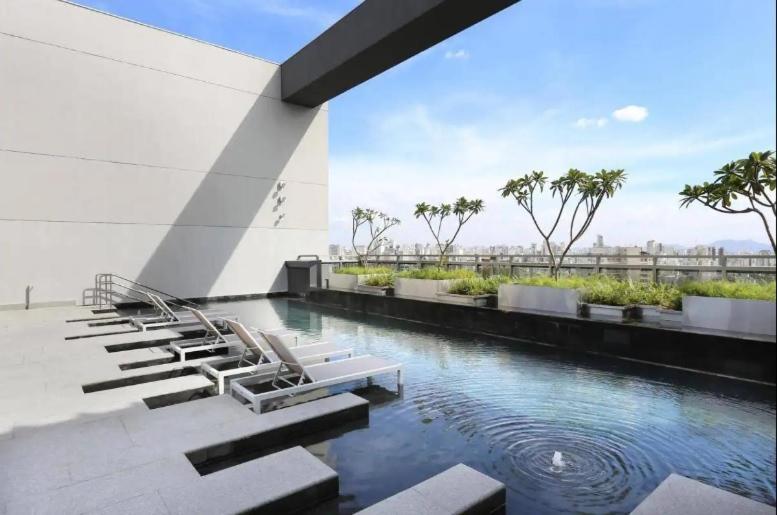 Studio Vista Para Cidade São Paulo Exterior foto